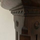 Rustic wooden column