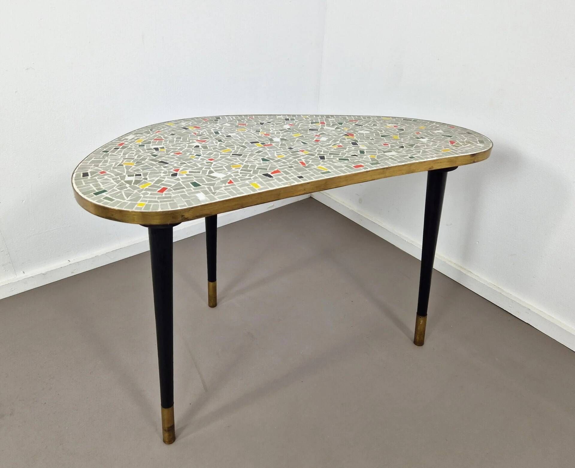 Mid-century mosaic coffee table