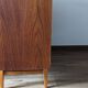 Bureau secrétaire à cylindre teck midcentury