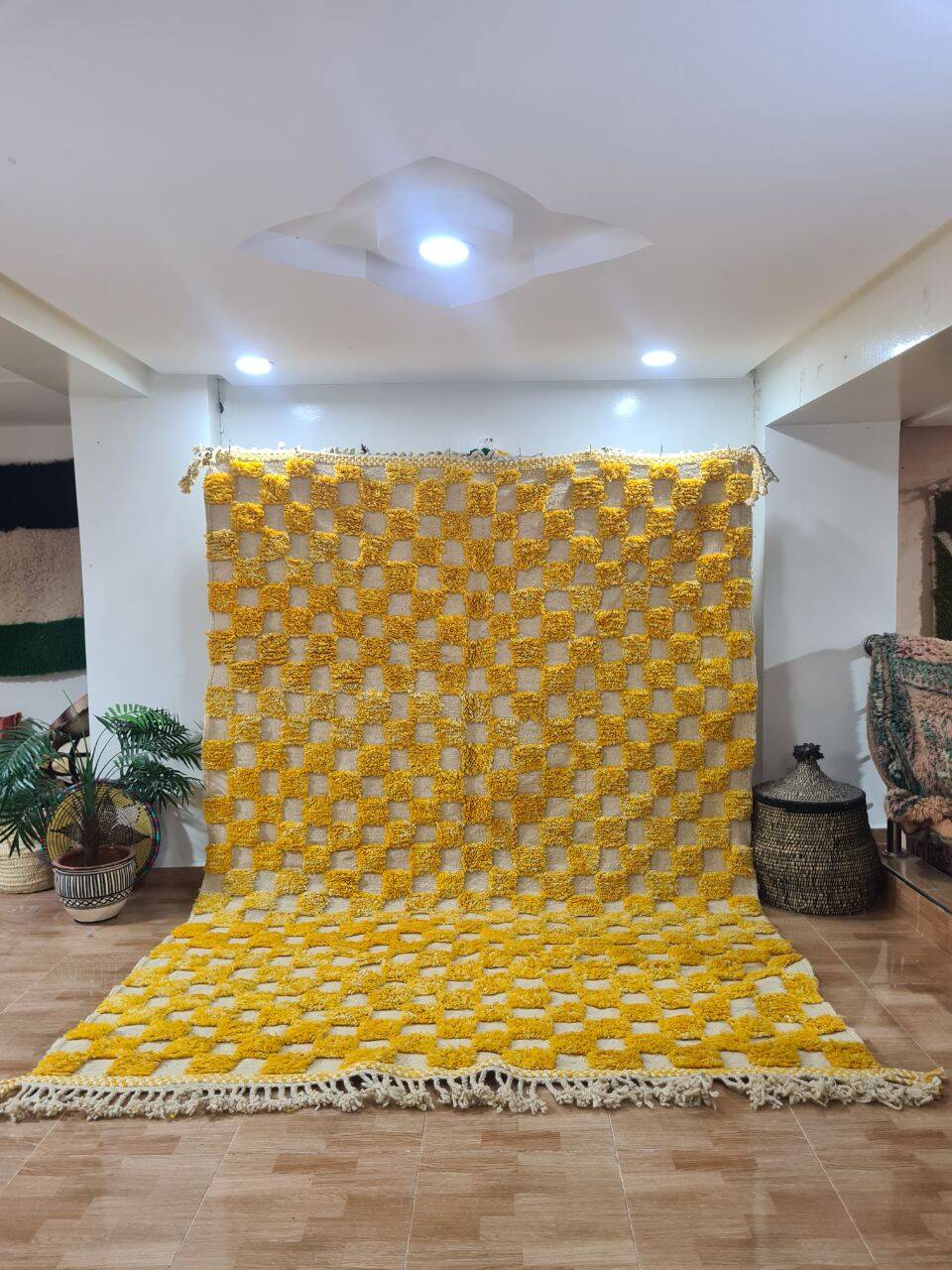 Handmade Berber wool rug 300X200 cm