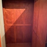 Green patina mirror wardrobe