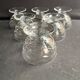 6 Champagne glasses – Daum Nancy France