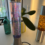 Vintage glitter lamp 70's