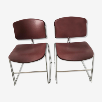 2 Max Stacker chairs