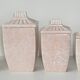 St. Clement's art deco earthenware spice pots
