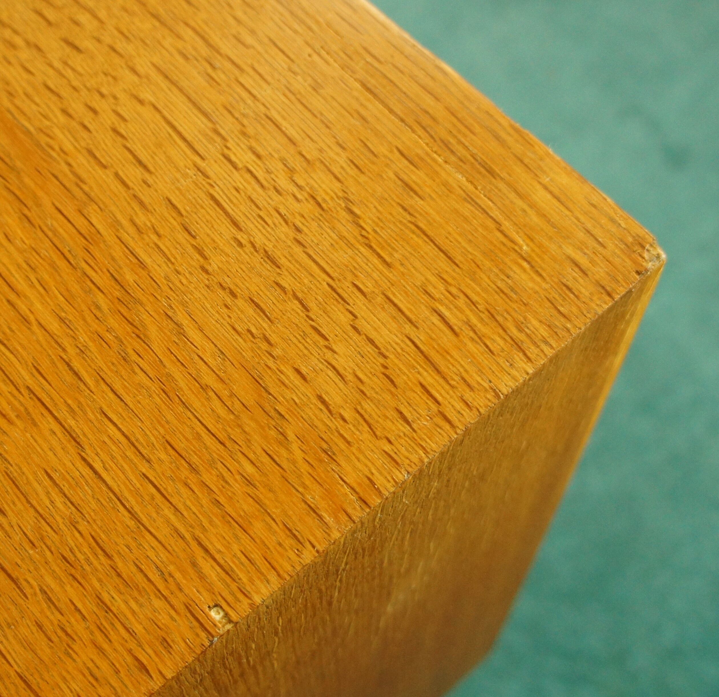 Golden oak compass stand & speaker cabinet 1960