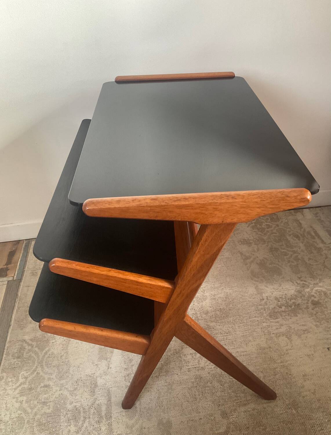 Scandinavian side table from the 60s