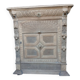 Richly decorated antique furniture