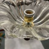 Large Rectangular Murano Glass Bronze Barovier Chandelier 1940’s