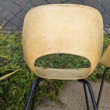 Set of 6 Pierre Guariche chairs