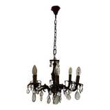 Lustre ancien pampilles