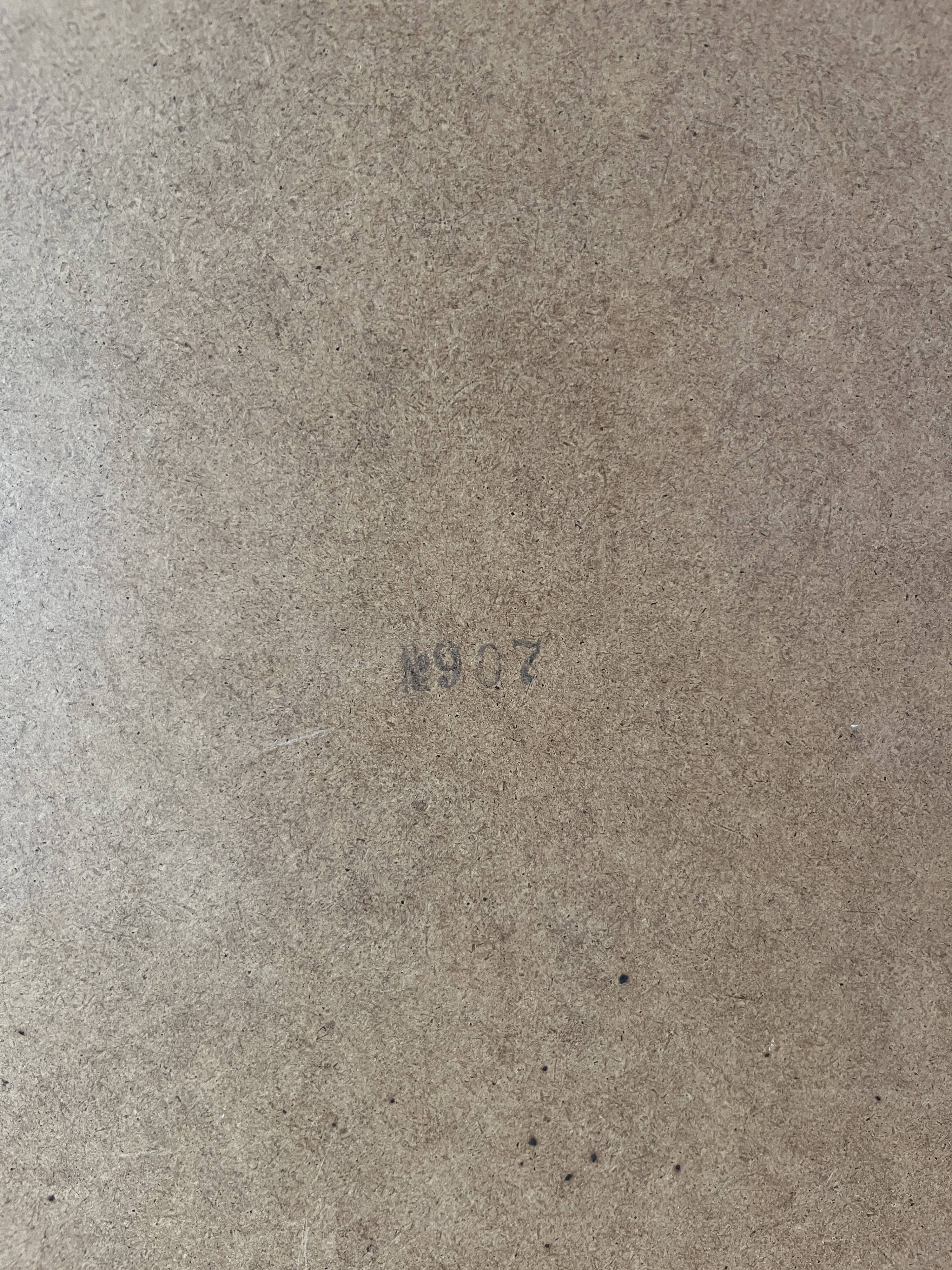 Rare vintage Danish teak mirror with 2 compartments - mid-century mirror