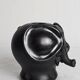 Stylised ceramic elephant candlestick signed vintage