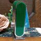 Green Dandy Mate Silvia Musical Gas Table Lighter with Engraved Design