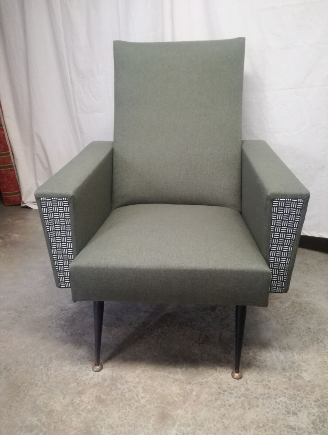 Authentic Renovated rockabilly armchair