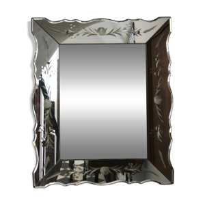 Miroir biseauté vénitien