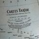 Vintage terrestrial globe 1961 world map Taride Paris - 33 cm