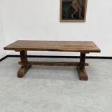 Monastery farm table in oak 1900
