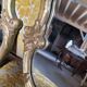 Pair of mirrors style louis xv rocaille in gilded wood carved 1900