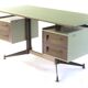Metal Desk by Metacastelli, Italy 1970's