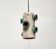 Mid-century ceramic studio pendant lamp by Palette Design, 1960s, set of 3.