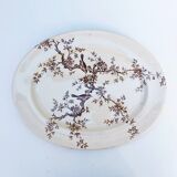 Large oval iron earthenware dish Alton English earthenware