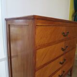 Vintage - Chest of drawers - 4 drawers - wood - 1950s/60s - modernist/Scandinavian