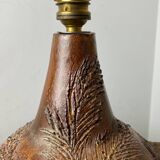 Vintage ceramic lamp base by Sesame Vallauris