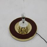 Huge Blown Glass Floor Lamp, Czechoslovakia, 1950s
