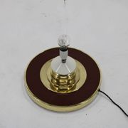 Huge Blown Glass Floor Lamp, Czechoslovakia, 1950s