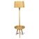 Jan Kalous ULUV Rattan Floor Lamp, Czechoslovakia 1960s