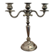 Silver metal candlestick