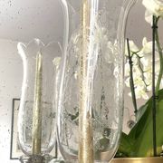 Important Photophore / Bougeoir en cristal de Baccarat signé