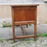 small varnished wood desk
