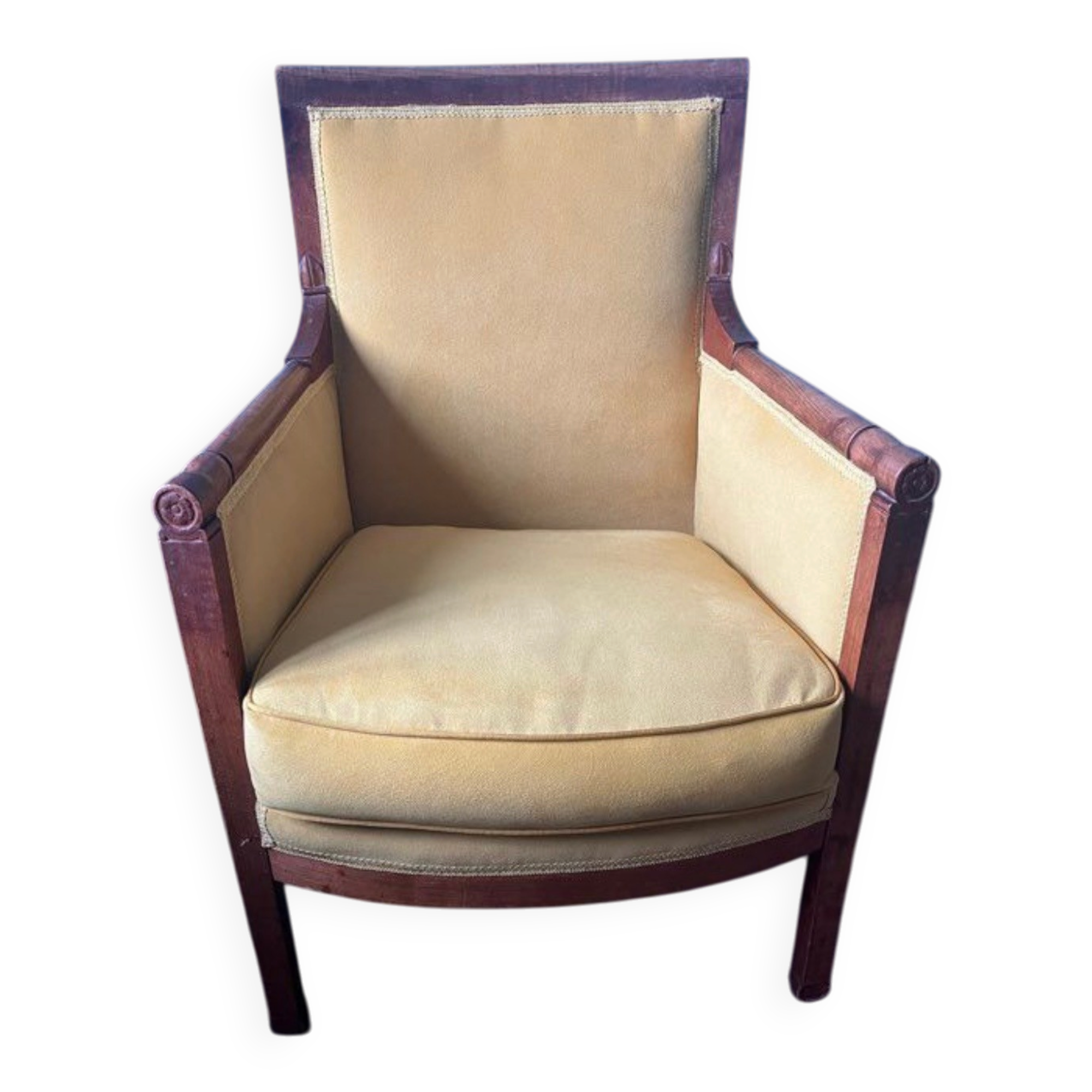 Fauteuil bergère restauration