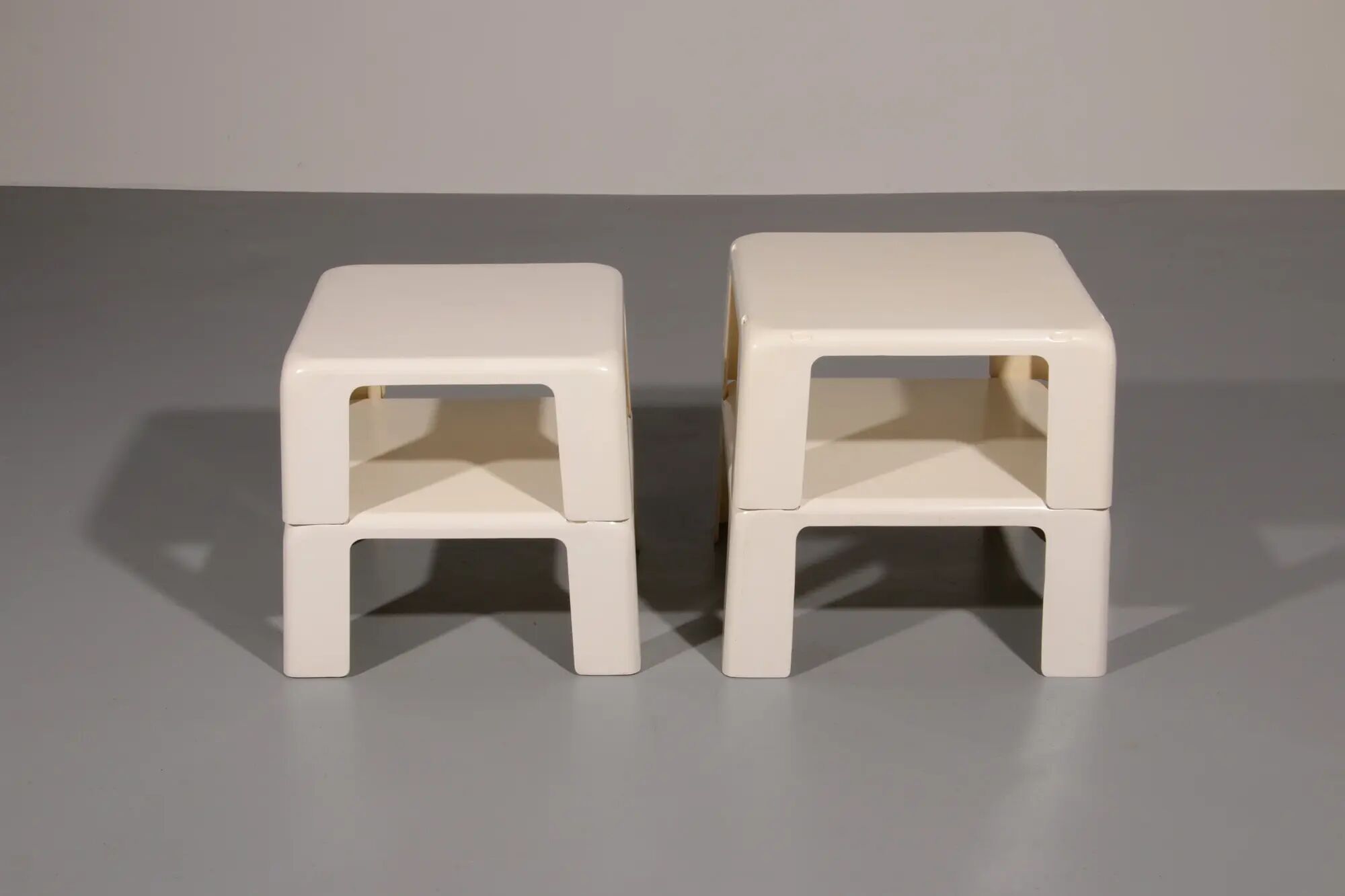 Space Age side tables GATTI by Mario Bellini for C&B Italia, set of 4
