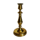 Old solid brass candle holder