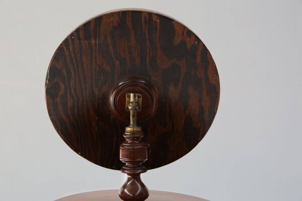 Miroir de maquillage romantique avec rangement latéral, France années 1850