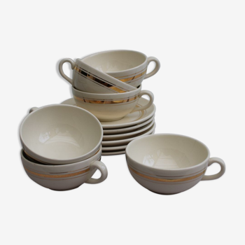 Ensemble de 6 tasses à café villeroy et boch