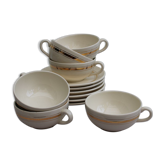 Set of 6 villeroy and boch coffee cups