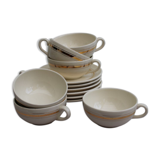 Set of 6 villeroy and boch coffee cups