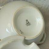 PORCELAIN SAUSAGE BY WILTON WARE DECOR A L'OISEAU