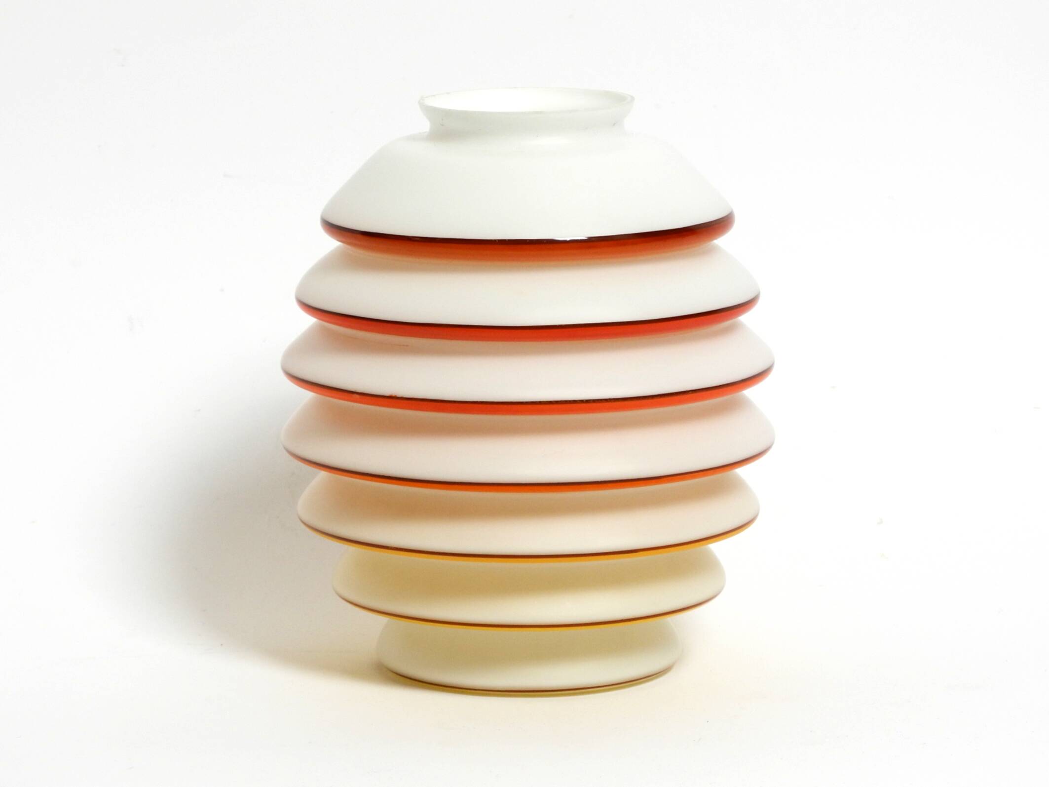 Beautiful rare original glass ceiling lamp from the 1930s