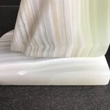Pair of onyx horse head bookends