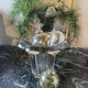 Antique "flower" crystal vase
