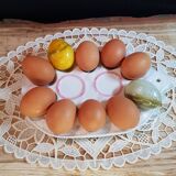 Ceramic egg dish