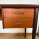 Bureau vintage style scandinave pieds fuselés