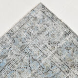 Classic gray & blue vintage rug 300x199cm