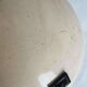White table lamp / vintage space age desk lamp