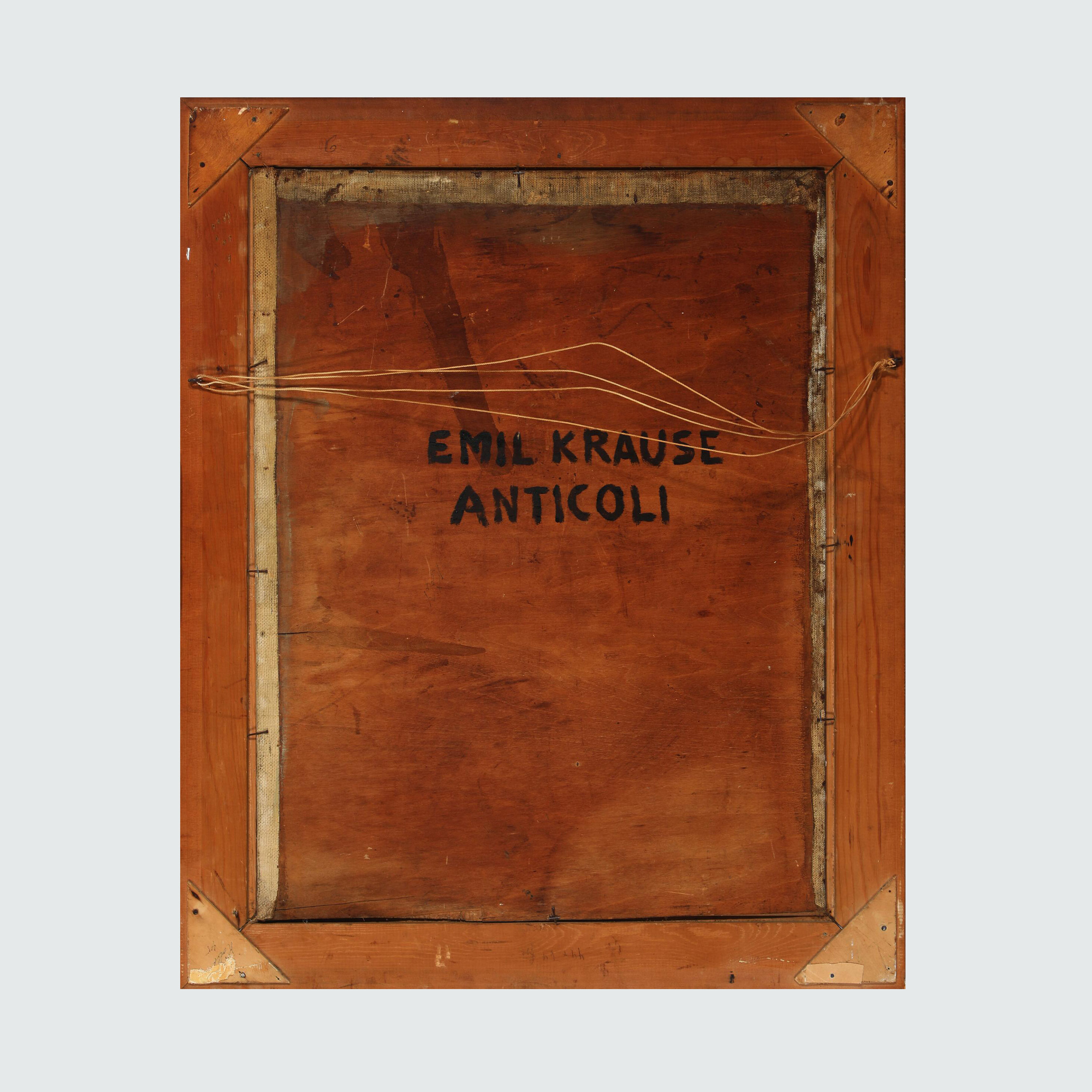 Painting, Anticoli' by Emil Krause (Danish, 1871 - 1945)